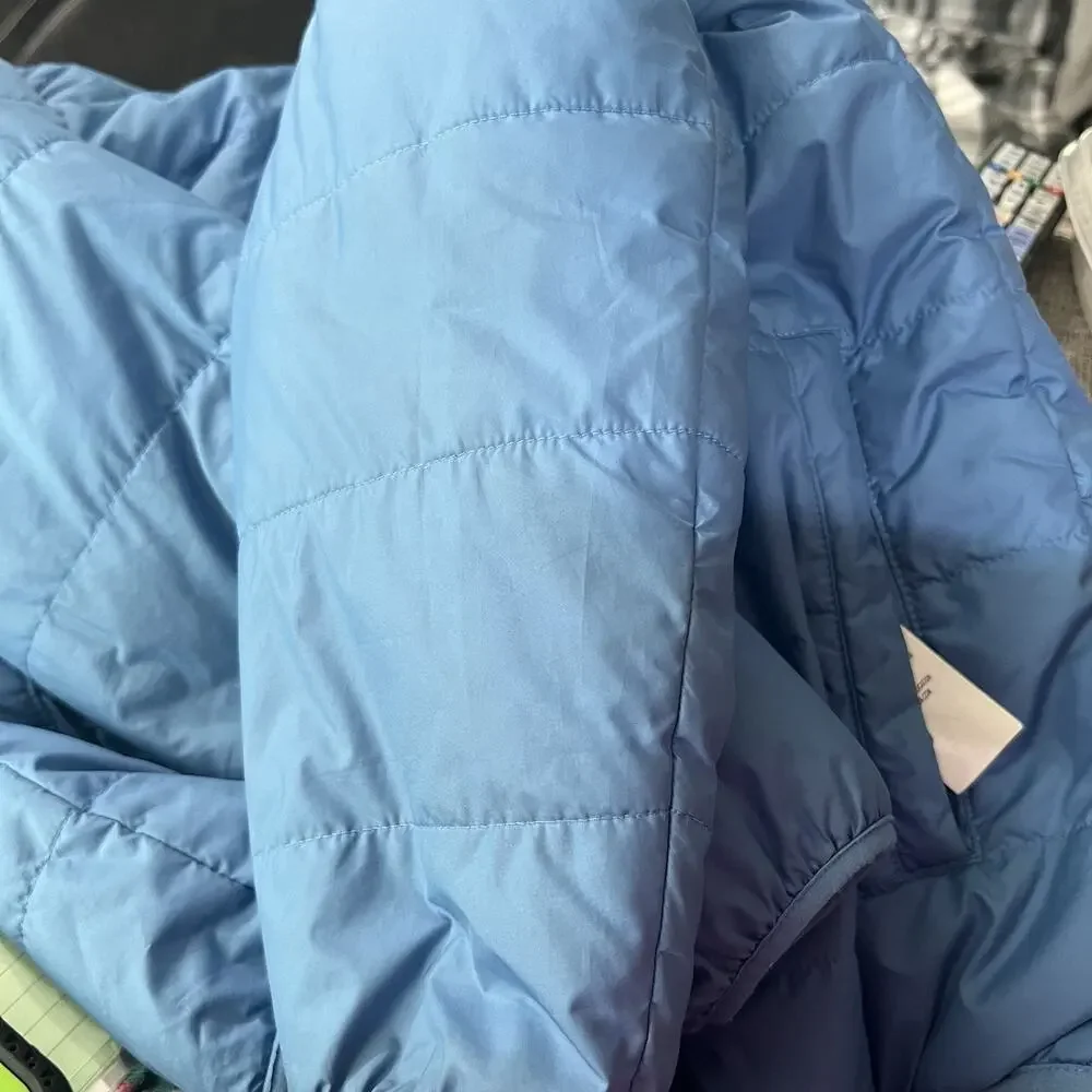 Patagonia Reversible Ready Freddy Insulated Hoody Kids XL 14 Blue Jacket Winter